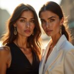 Deva et Léonie Cassel : Héritières éclatantes du charme et de l’élégance à la manière de Monica Bellucci