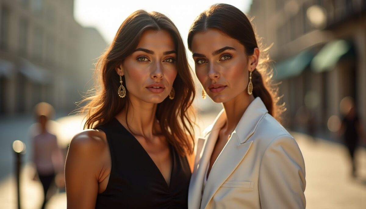 Deva et Léonie Cassel : Héritières éclatantes du charme et de l’élégance à la manière de Monica Bellucci