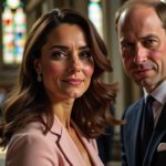 À la cathédrale de Canterbury, Kate Middleton rayonne d'élégance aux côtés du prince William