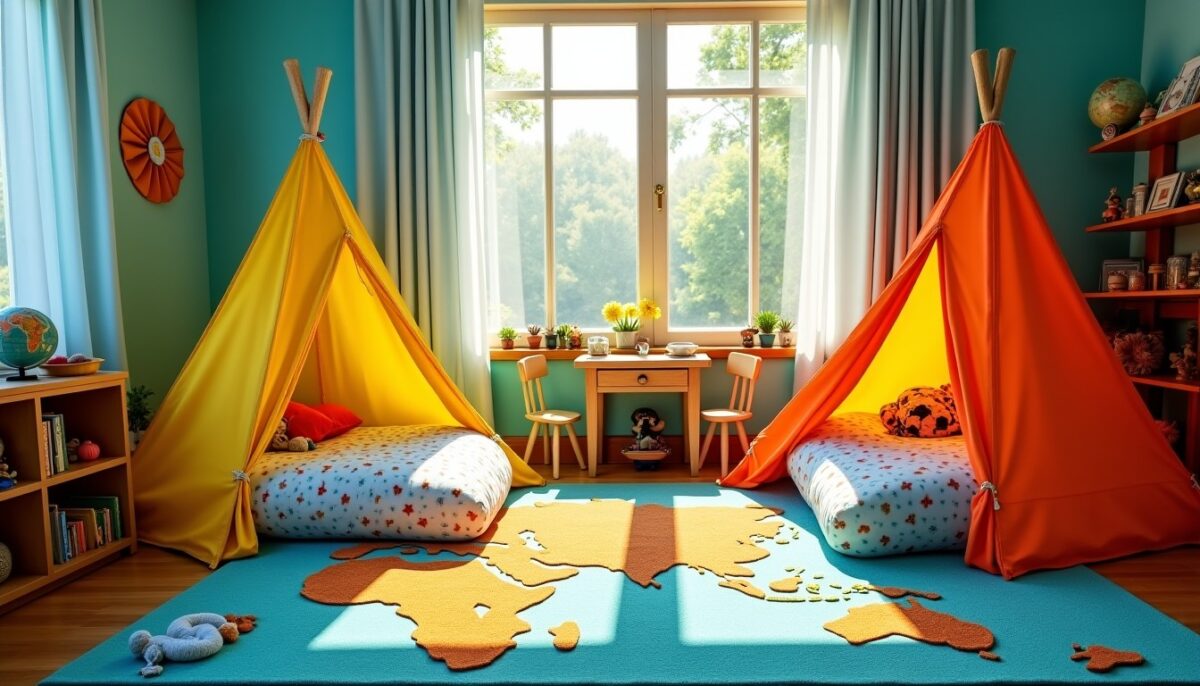 Vacances à la maison : métamorphoser la chambre d’enfant en un univers d’aventures pour tout l’été