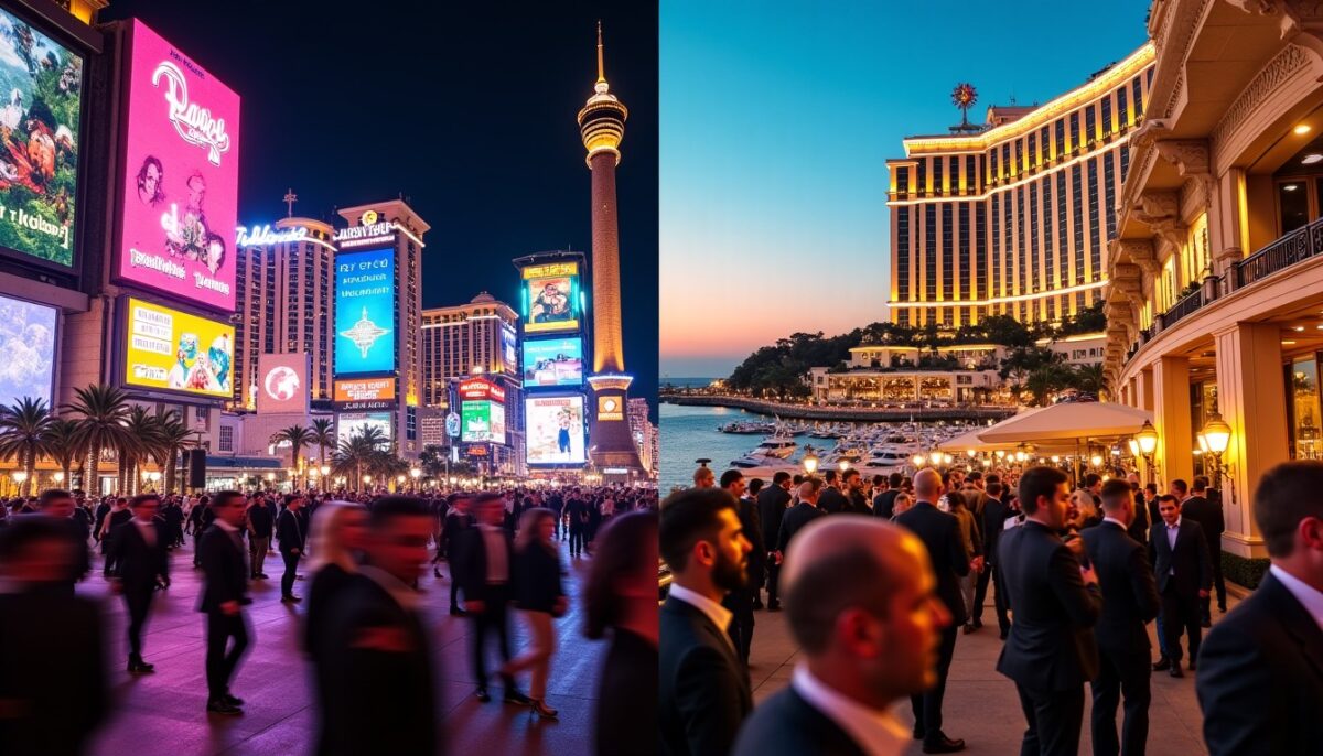 Las Vegas ou Monte-Carlo : Plongez au cœur de deux destinations légendaires