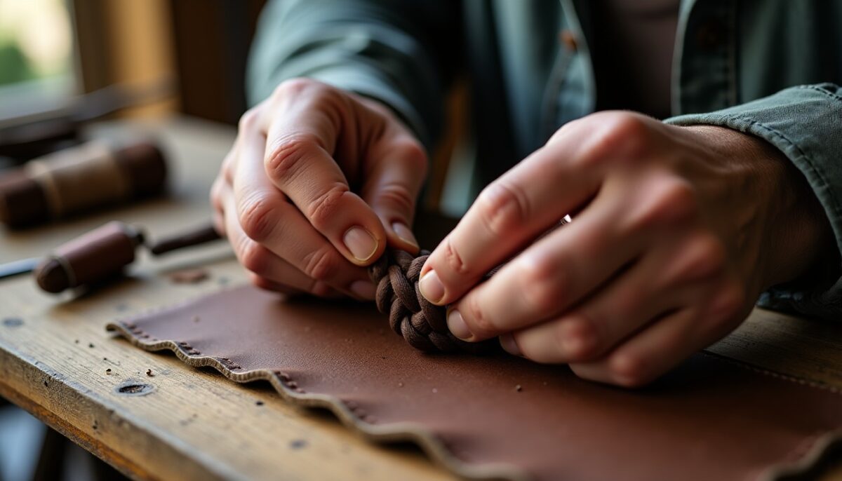 Guide pratique pour créer votre propre bracelet tressé en cuir fait main