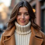Automne-Hiver : Les mailles douillettes et manteaux élégants qui subliment le dressing féminin